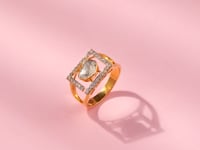 Tamannah Polki And Diamond Ring