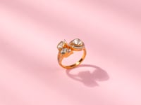 Nadira Polki And Diamond Ring