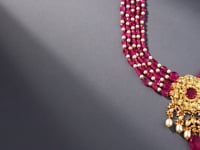 Jeena Polki Bead Pendant