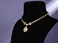 Nessa Polki And Diamond Necklace