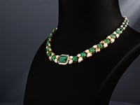 Samrudi Polki And Diamond Necklace
