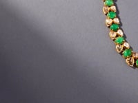 Samrudi Polki And Diamond Necklace