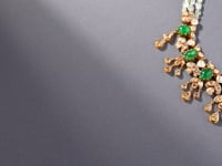 Kasturi Polki And Diamond Necklace