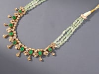 Leena Polki And Diamond Necklace