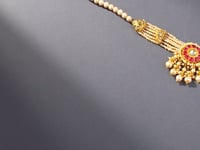 Zeesha Polki Bead Choker