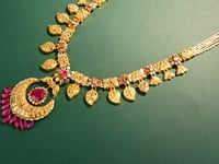 Nirvi Polki Long Necklace