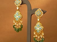 Vaidhi Polki Long Earrings