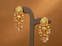 Ishaana Polki Long Earrings