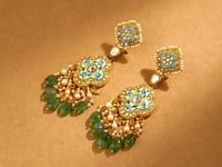 Vaidhi Polki Long Earrings