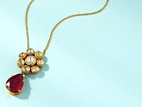 Preeti Jadau Polki Pendant