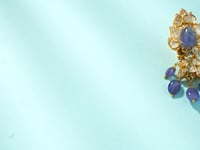 Kelolina  Polki And Diamond Long Earrings