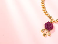 Latika Polki And Diamond Necklace