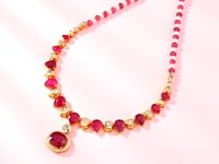 Marya Polki And Diamond Necklace