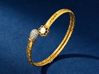 Camille Polki And Diamond Loose Bracelet