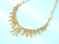 Mishka Polki And Diamond Necklace