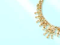 Mishka Polki And Diamond Necklace