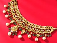 Ella Polki And Diamond Necklace