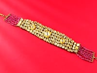 Jovena Polki Loose Bracelet