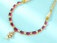 Riya Polki And Diamond Necklace