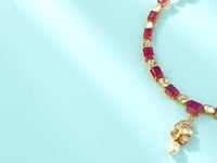 Riya Polki And Diamond Necklace