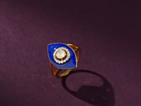 Janhvi Polki And Diamond Ring