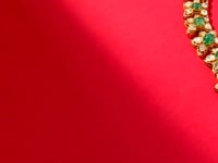 Zeenal Polki And Diamond Necklace