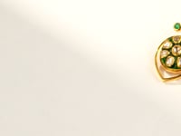 Lyrina Polki Long Earrings