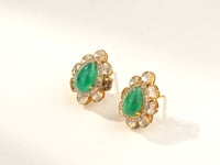 Kavya Polki And Diamond Tops