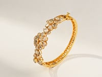 Louise Polki  And Diamond Bangle