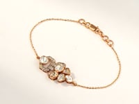 Asmita Polki And Diamond Loose Bracelet