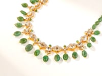 Komal Polki And Diamond Necklace