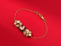 Meena Polki And Diamond Loose Bracelet