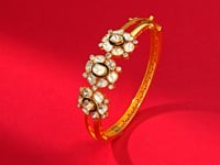 Seraphine Polki And Diamond Bangle