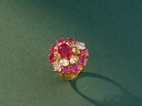 Elina Polki And Diamond Ring