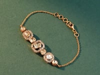 Shikha Polki And Diamond Loose Bracelet