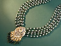 Khyati Polki And Diamond Bead Pendant