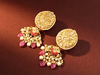 Sitri Polki Long Earrings