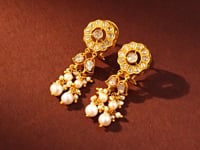 Unnati Polki Long Earrings