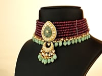 Pelona Polki Bead Choker