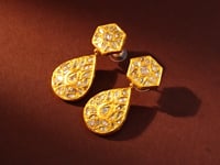 Janvi Polki Long Earrings