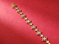 Tanaz Polki And Diamond Loose Bracelet