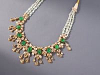Kasturi Polki And Diamond Necklace
