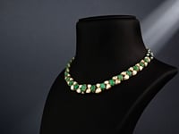 Liza Polki And Diamond Necklace