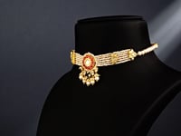 Zeesha Polki Bead Choker