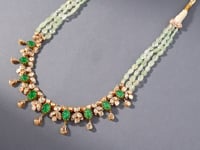 Kanishka Polki And Diamond Necklace