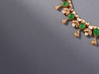 Kanishka Polki And Diamond Necklace
