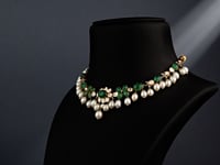 Kshiti Polki And Diamond Necklace
