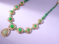 Naina Polki And Diamond Long Necklace