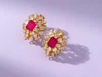 Vithika Polki And Diamond Tops