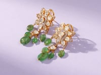 Shejali Polki And Diamond Tops